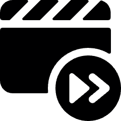 Controls Movie Forward Icon from Ultimate Bold Set