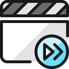 Controls Movie Forward Icon from Ultimate Colors Set