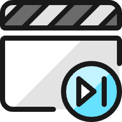 Controls Movie Next Icon from Ultimate Colors Set