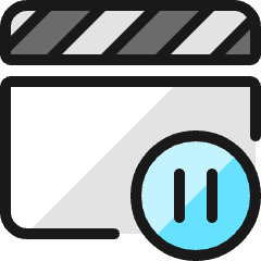 Controls Movie Pause Icon from Ultimate Colors Set
