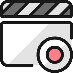 Controls Movie Record Icon from Ultimate Colors Set