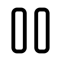 Controls Pause Icon from Ultimate Regular Set