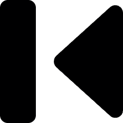 Controls Previous Icon from Ultimate Bold Set