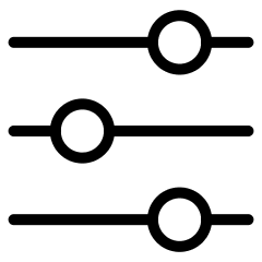 Filter Setting Three Controller Icon from Ultimate Light Set
