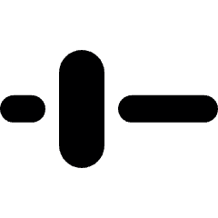 Setting Slider Horizontal Icon from Ultimate Bold Set