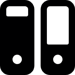 Settings Toggle Vertical Icon from Ultimate Bold Set
