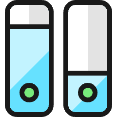 Settings Toggle Vertical Icon from Ultimate Colors Set
