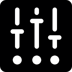 Settings Vertical 1 Icon from Ultimate Bold Set