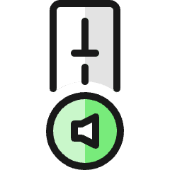 Sound Icon from Ultimate Colors Set