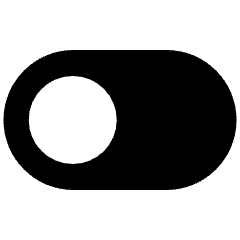Toggle Setting Off Icon from Ultimate Bold Set