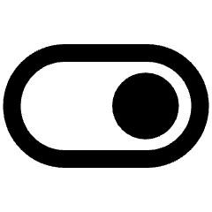 Toggle Setting On Alternate Icon from Ultimate Bold Set