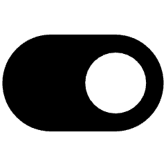 Toggle Setting On Icon from Ultimate Bold Set