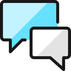 Conversation Chat 1 Icon from Ultimate Colors Set