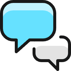 Conversation Chat 2 Icon from Ultimate Colors Set