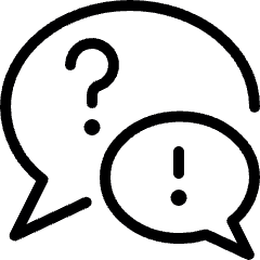 Conversation Question Warning 1 Icon from Ultimate Light Set