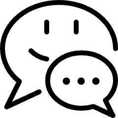 Conversation Smile Type 1 Icon from Ultimate Light Set