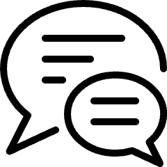 Conversation Text Icon from Ultimate Light Set