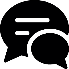 Conversation Text Icon from Ultimate Bold Set