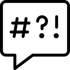 Language Barrier Confused Icon from Ultimate Light Set