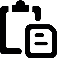 Copy Paste Icon from Ultimate Bold Set