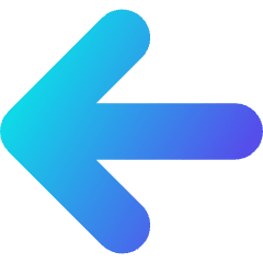 Line Arrow Left Large 1 Icon from Core Gradient Set