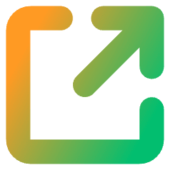 Line Arrow Expand Window 1 Icon from Core Gradient Set