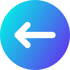 Line Arrow Left Circle 1 Icon from Core Gradient Set