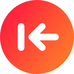Line Arrow Left Circle 2 Icon from Core Gradient Set
