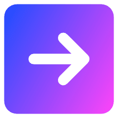 Line Arrow Right Square Icon from Core Gradient Set