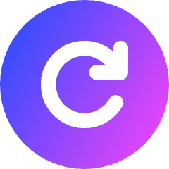 Line Arrow Rotate Right Circle Icon from Core Gradient Set