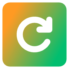 Line Arrow Rotate Right Square Icon from Core Gradient Set