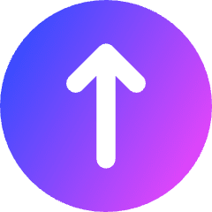 Line Arrow Up Circle 1 Icon from Core Gradient Set