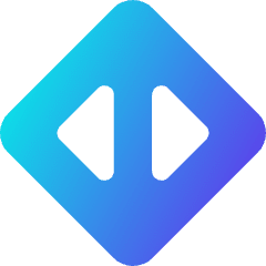 Triangle Arrow Expand Horizontal Diamond Icon from Core Gradient Set