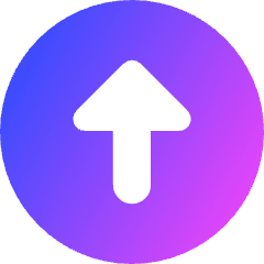 Triangle Arrow Up Circle 1 Icon from Core Gradient Set