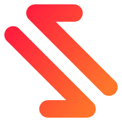 Line Arrow Transfer Diagonal 2 Icon from Core Gradient Set