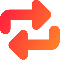 Triangle Arrow Reload Horizontal 1 Icon from Core Gradient Set