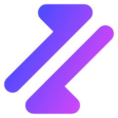Triangle Arrow Transfer Diagonal 1 Icon from Core Gradient Set