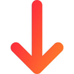 Line Arrow Down 1 Icon from Core Gradient Set