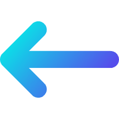 Line Arrow Left 1 Icon from Core Gradient Set