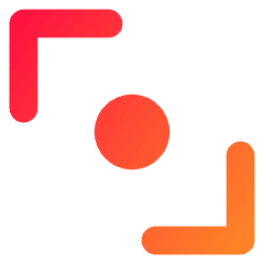 Tailless Line Arrow Diagonal Scroll 2 Icon from Core Gradient Set