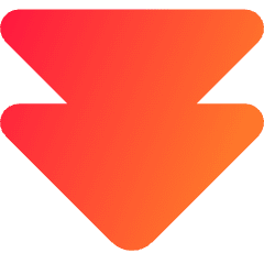 Double Tailless Triangle Arrow Down Icon from Core Gradient Set