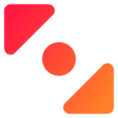 Tailless Triangle Arrow Diagonal Scroll 2 Icon from Core Gradient Set