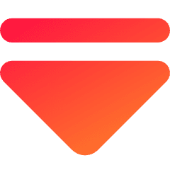 Tailless Triangle Arrow Down 2 Icon from Core Gradient Set