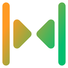 Tailless Triangle Arrow Shrink Horizontal 2 Icon from Core Gradient Set