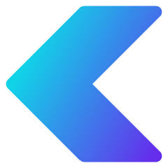 Chevron Arrow Left Icon from Core Gradient Set