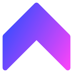 Chevron Arrow Up Icon from Core Gradient Set