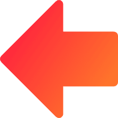 Thick Arrow Left Large Icon from Core Gradient Set
