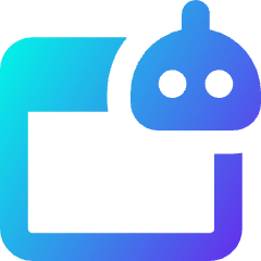 Ai Browser Robot Icon from Core Gradient Set