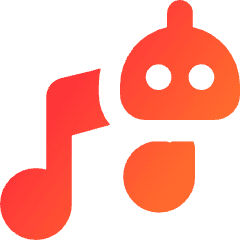 Ai Generate Music Robot Icon from Core Gradient Set