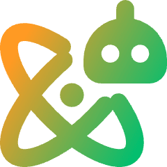 Ai Science Robot Icon from Core Gradient Set